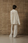 Mutedance 25 Spring/Summer Big Pocket Slant-Breasted Top MD-MD25SS71-HOARY